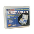 107 Non ANSI 107 Piece Economy Plastic First Aid Kit